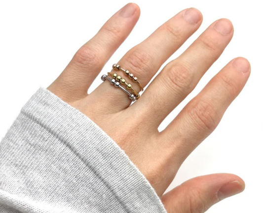 Fidget Beads Ring