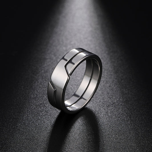 Elegance in Stainless Silver Rings