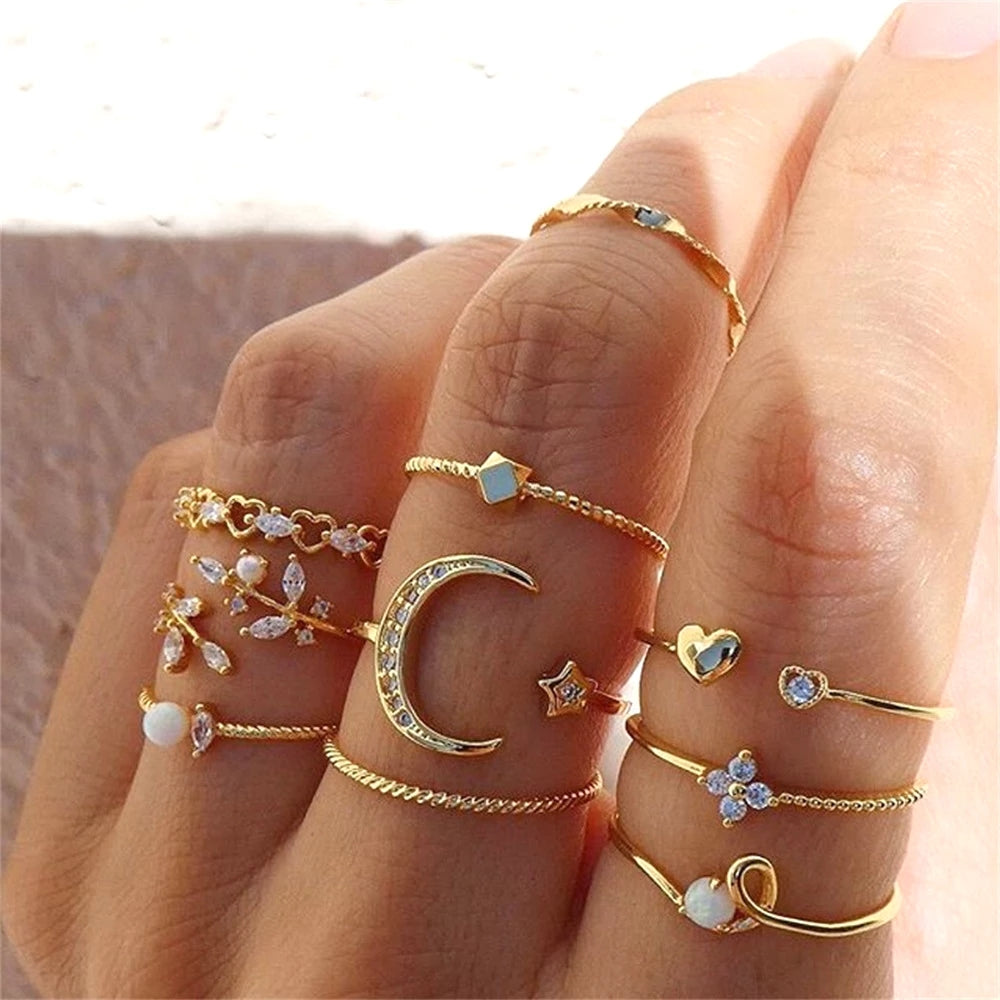 Bohemian Chain Rings - Elevate Your Style with Elegance