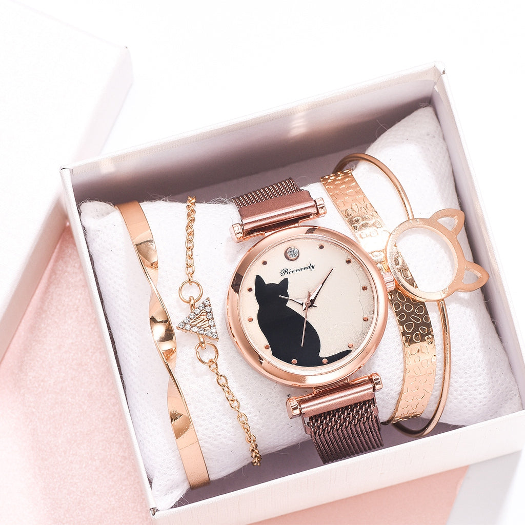 Elegance Ensemble Fashion Watch Set for Women