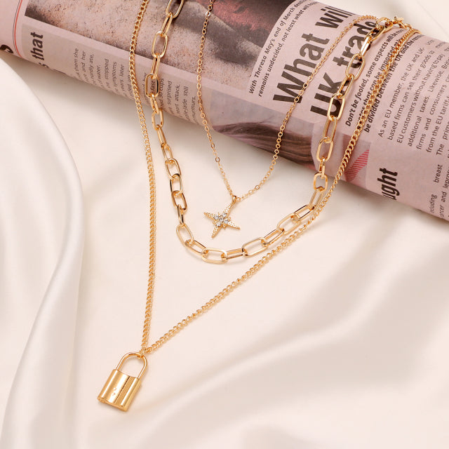 Vintage Charm Layered Necklace