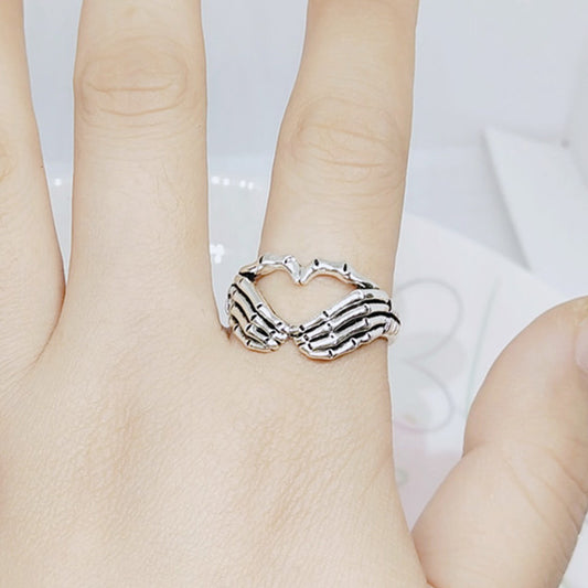 Skeleton Hand Gothic Ring