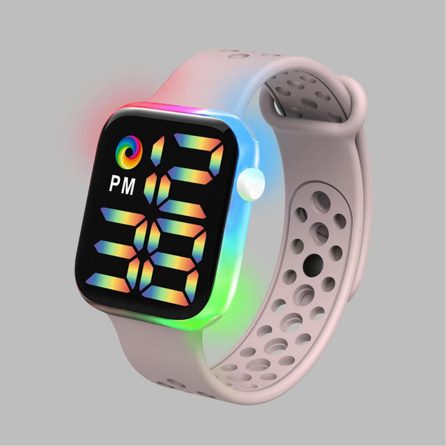 Radiate Elegance: LED Wrist Watch