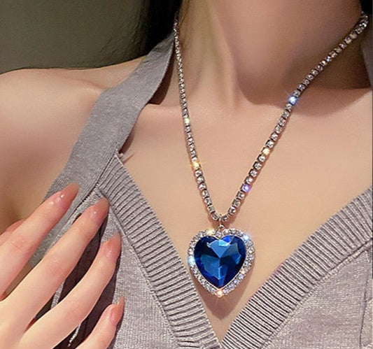 Titanic Heart Of Ocean Necklace